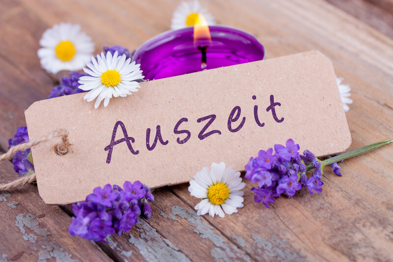 Card with Flowers and Candle