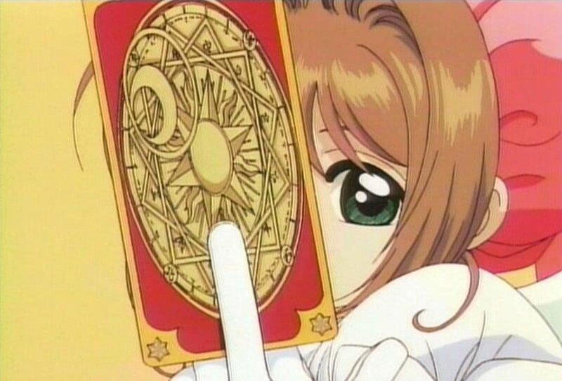 card with magical symbol