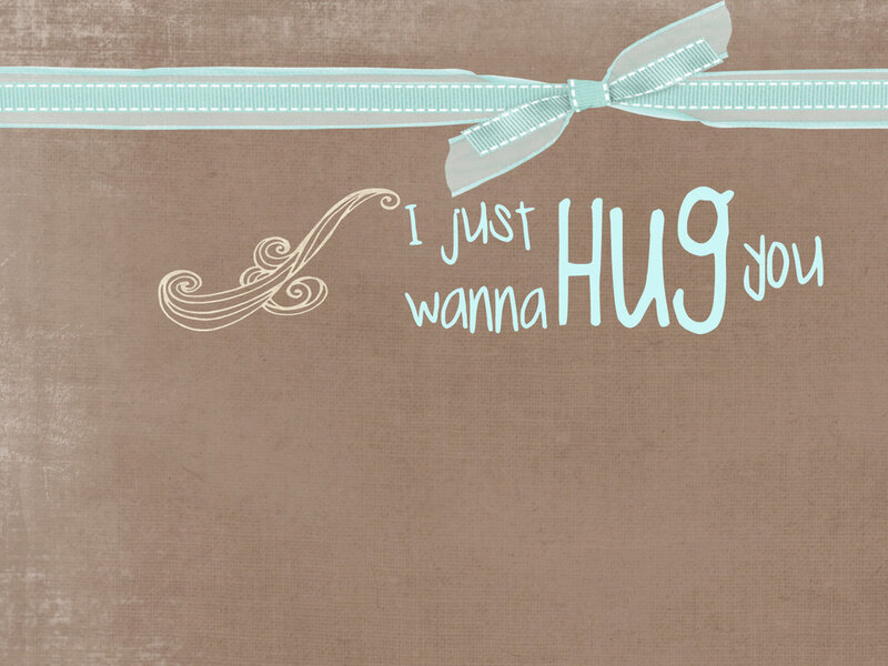 Card with Ribbon and Text