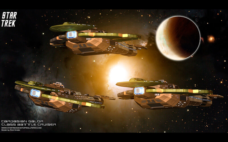Cardassian Galor Ships