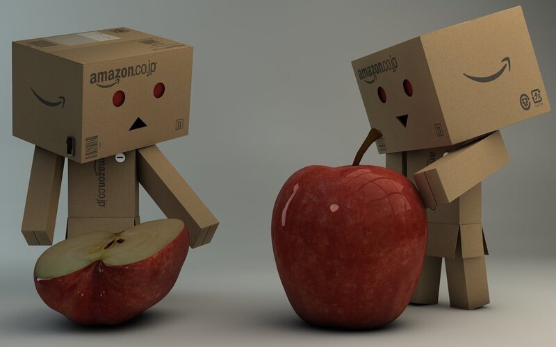 Cardboard Box Figures — Brown, Neutral