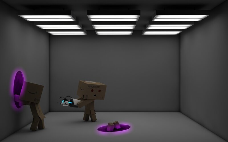 Cardboard Box Robots