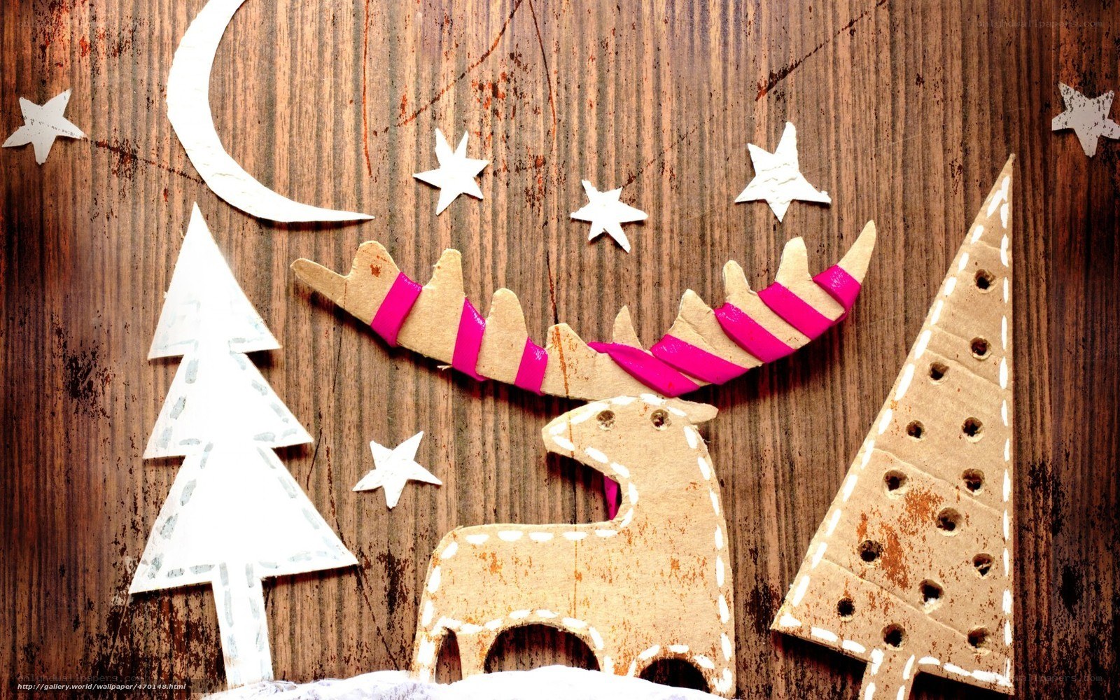 cardboard reindeer craft