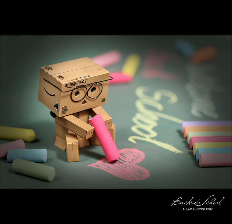 Cardboard Robot Drawing