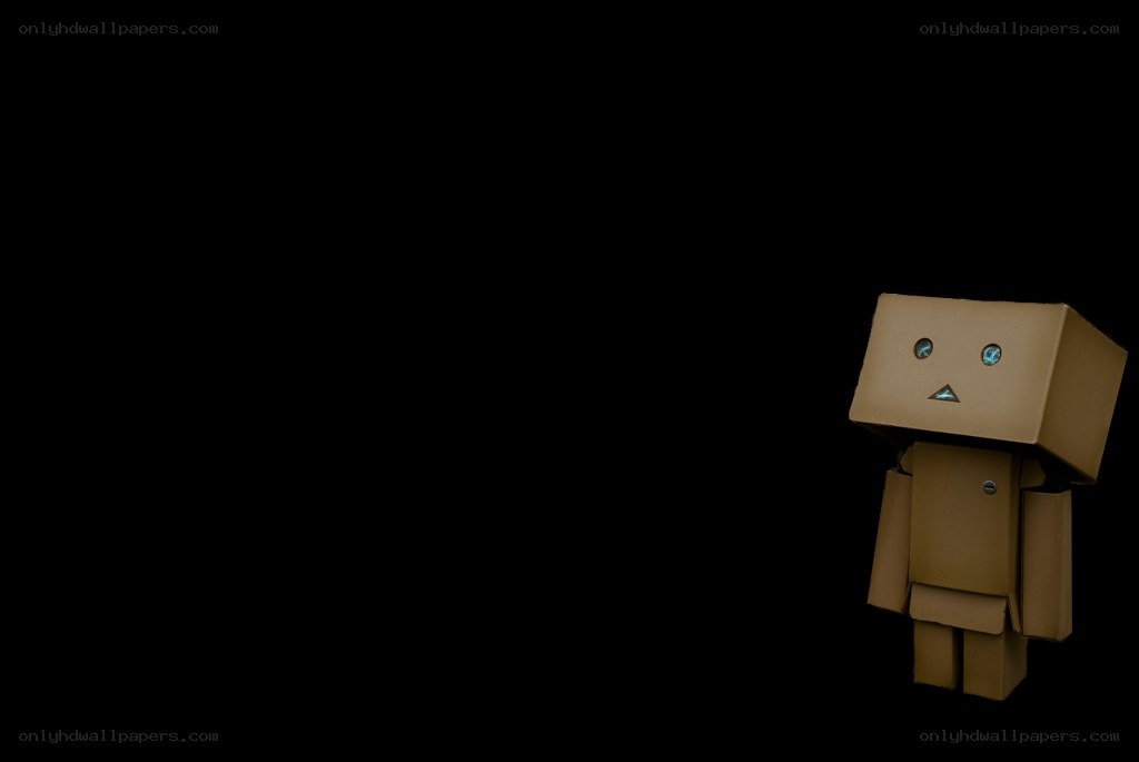 cardboard robot figure