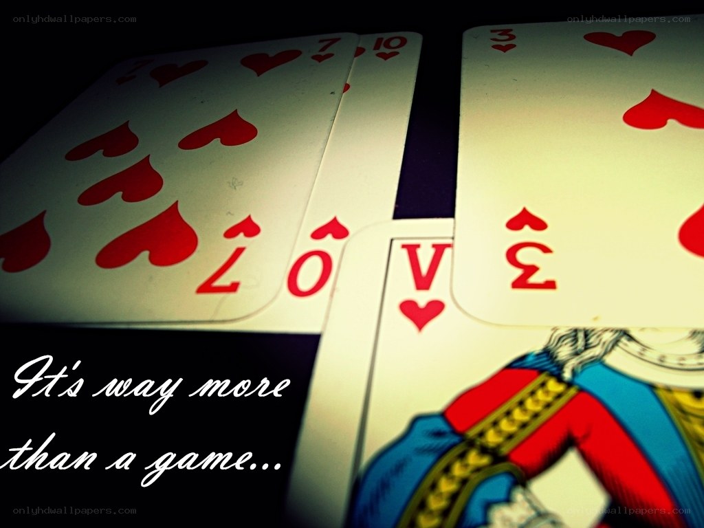 cards and a quote