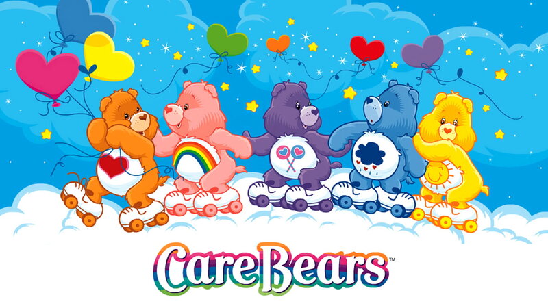 Care Bears on Roller Skates