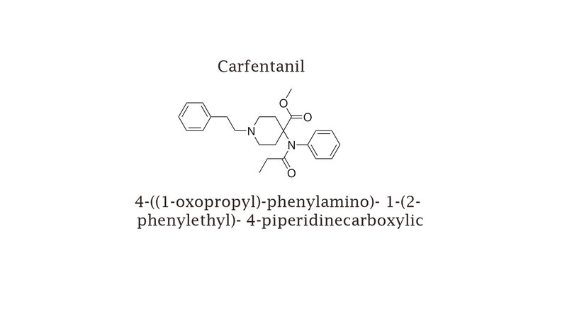 Carfentanil chemical structure