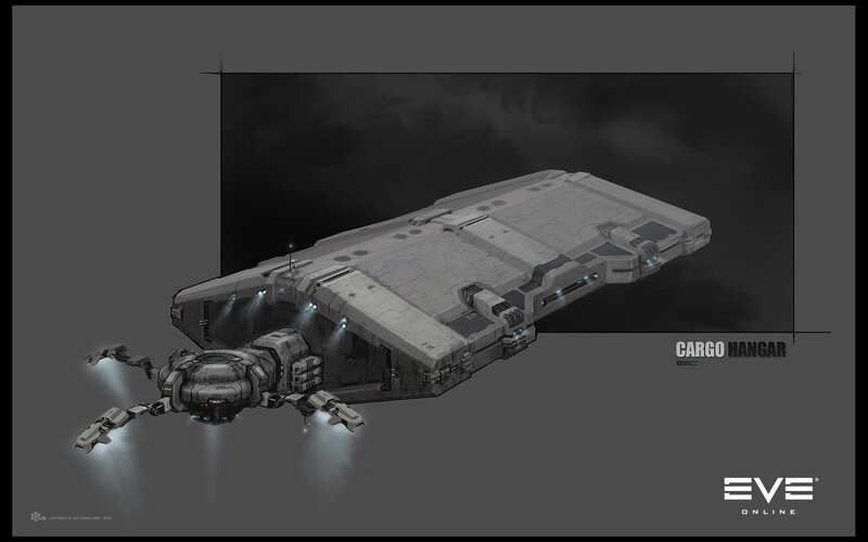 Cargo Hangar Ship