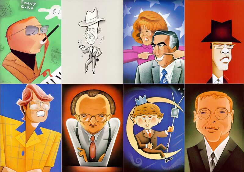 Caricatures of Public Figures