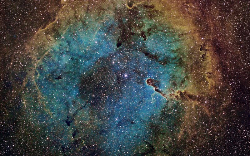 Carina Nebula star field