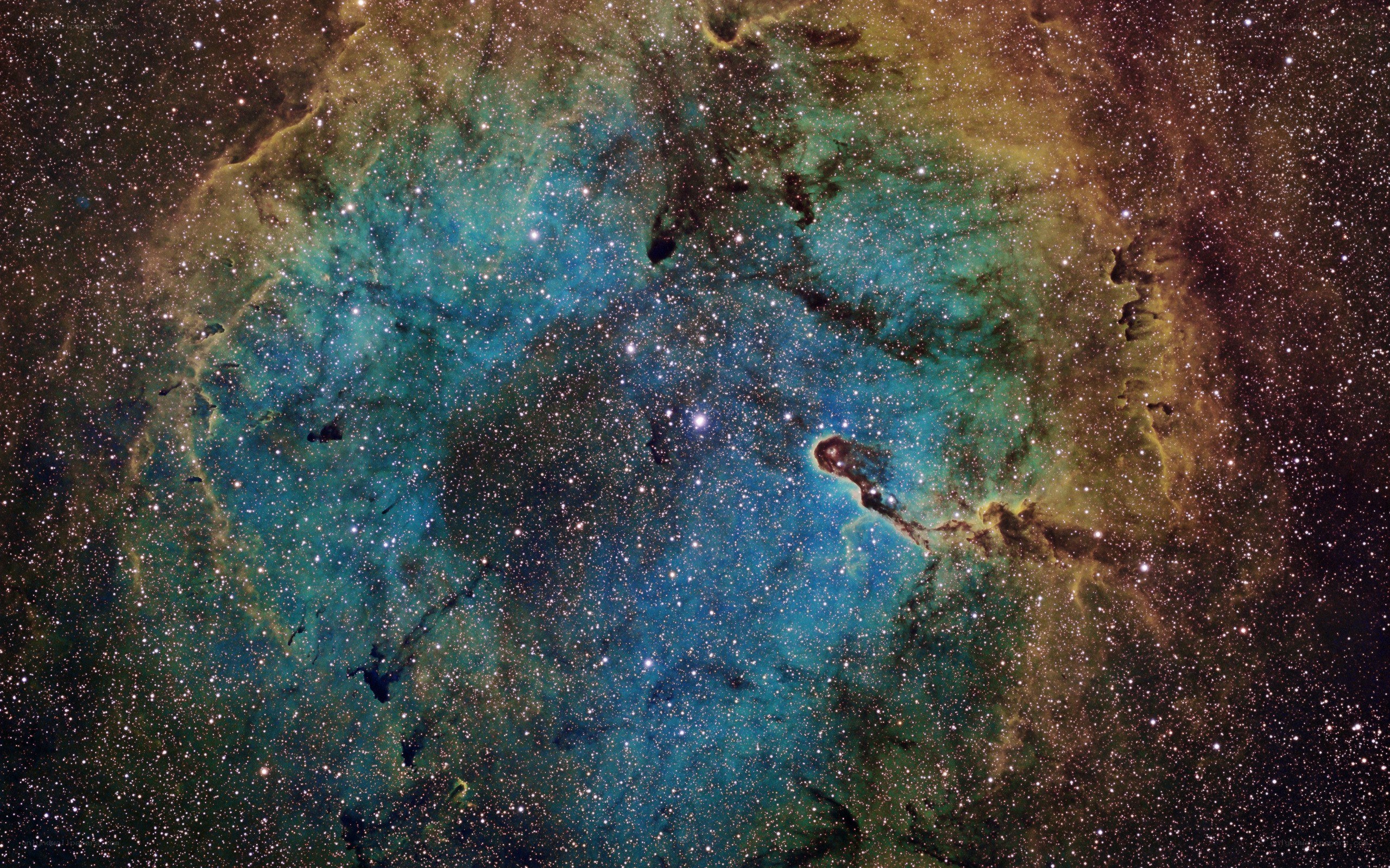 Carina Nebula star field