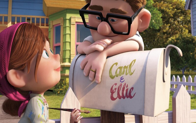Carl and Ellie's mailbox moment