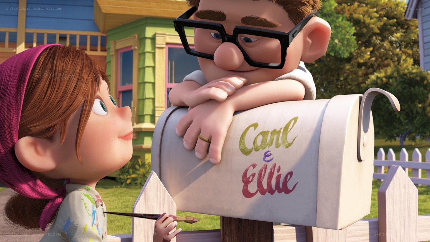 Carl and Ellie's mailbox
