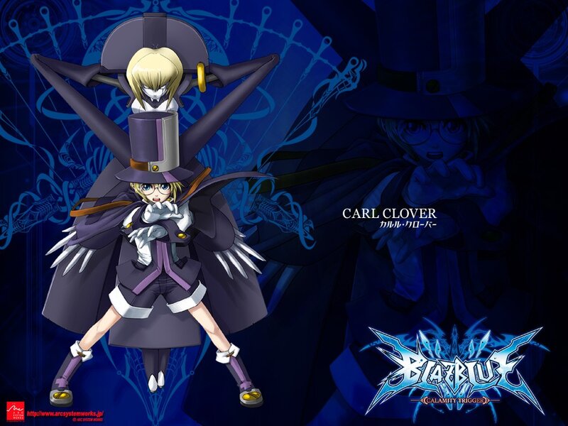 Carl Clover from BlazBlue