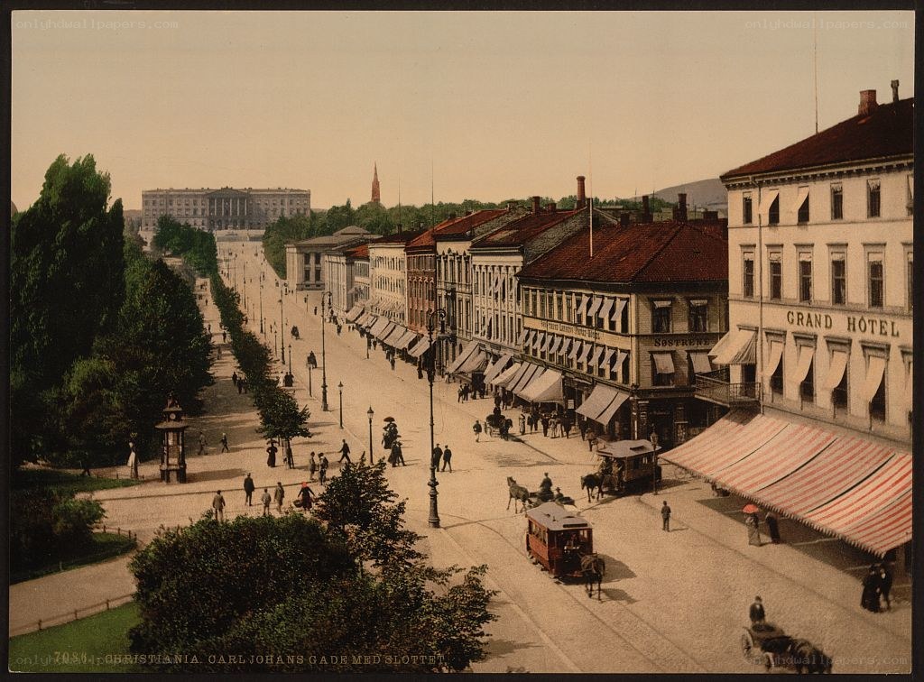 Carl Johans Gate with Sottung