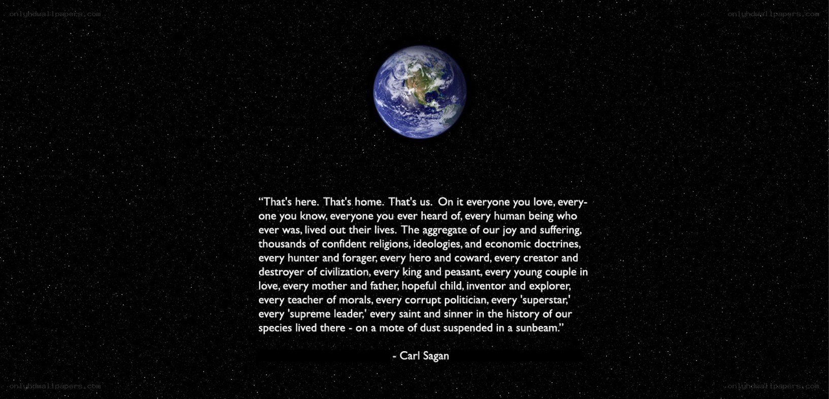 Carl Sagan's Pale Blue Dot