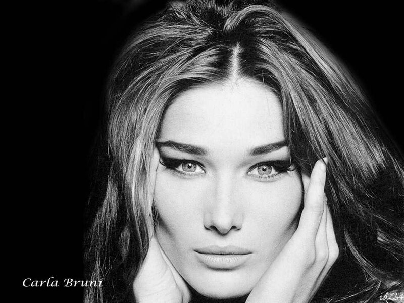 Carla Bruni portrait