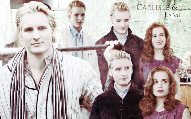Carlisle and Esme collage