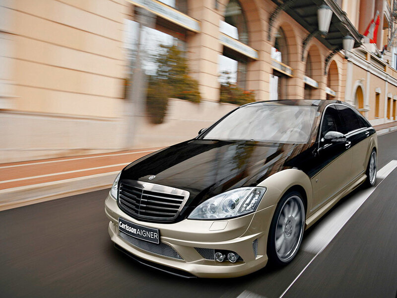 Carlsson Aigner luxury car in motion