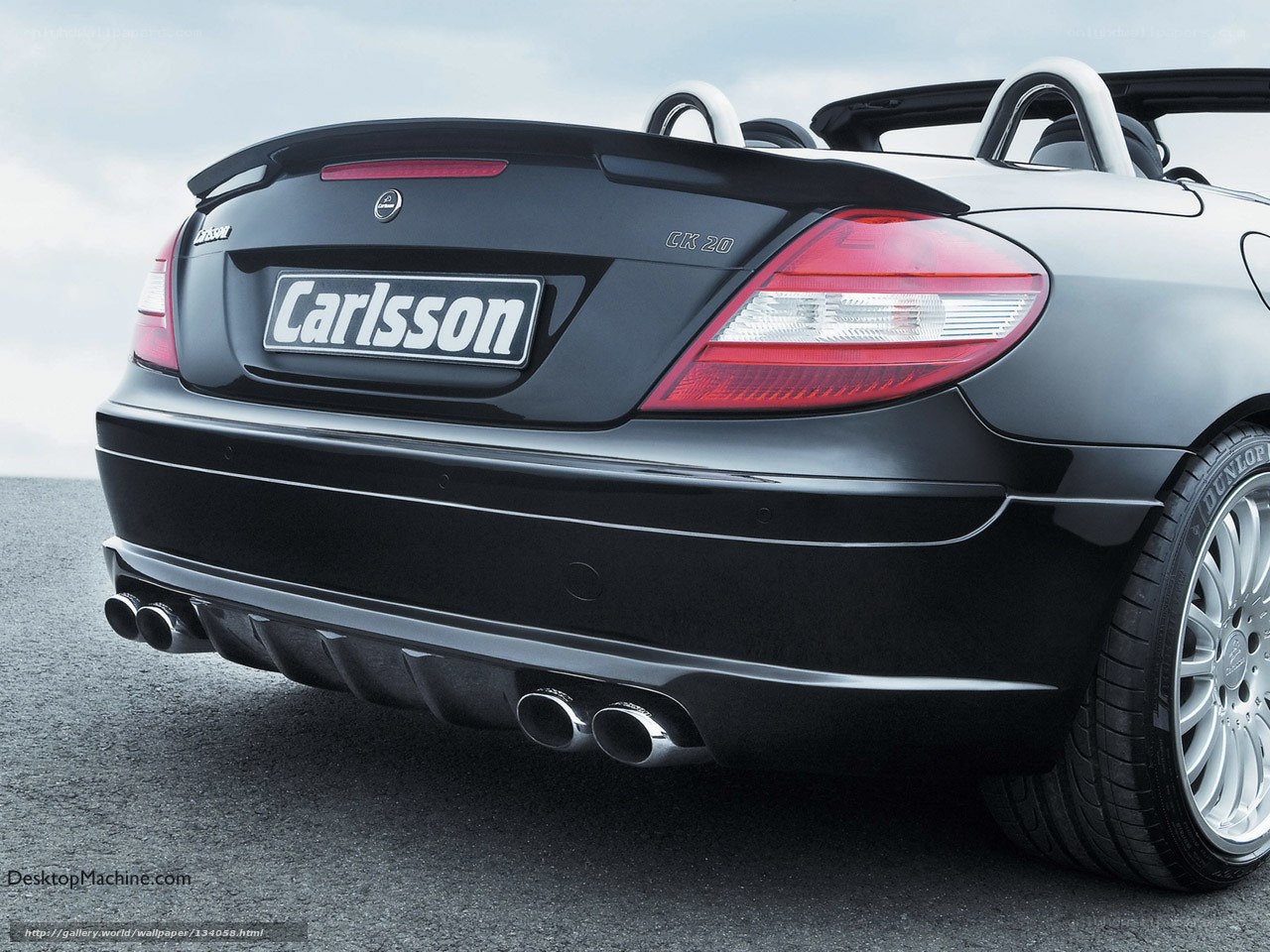 Carlsson CK 20 convertible rear view