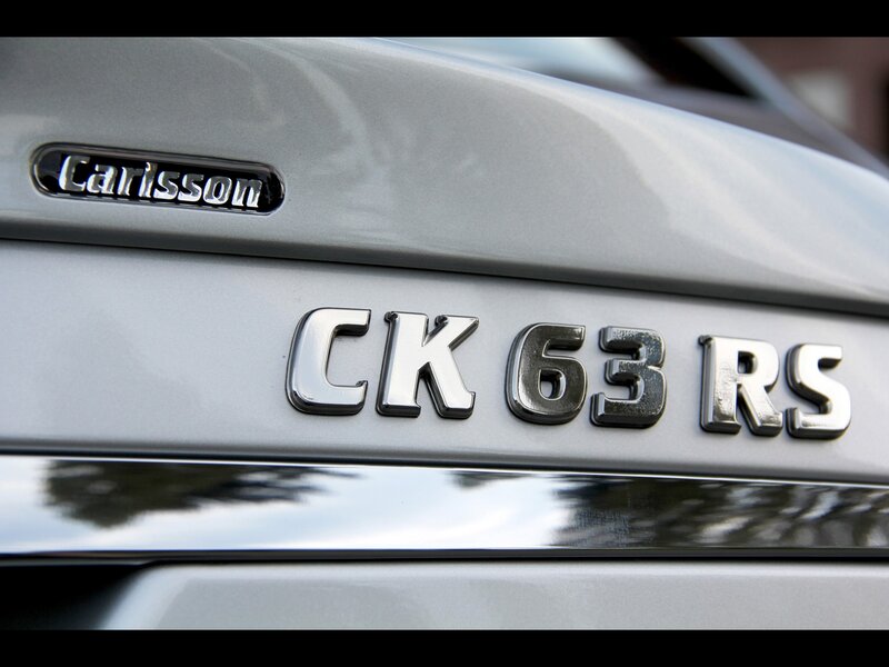 Carlsson CK63 RS badge