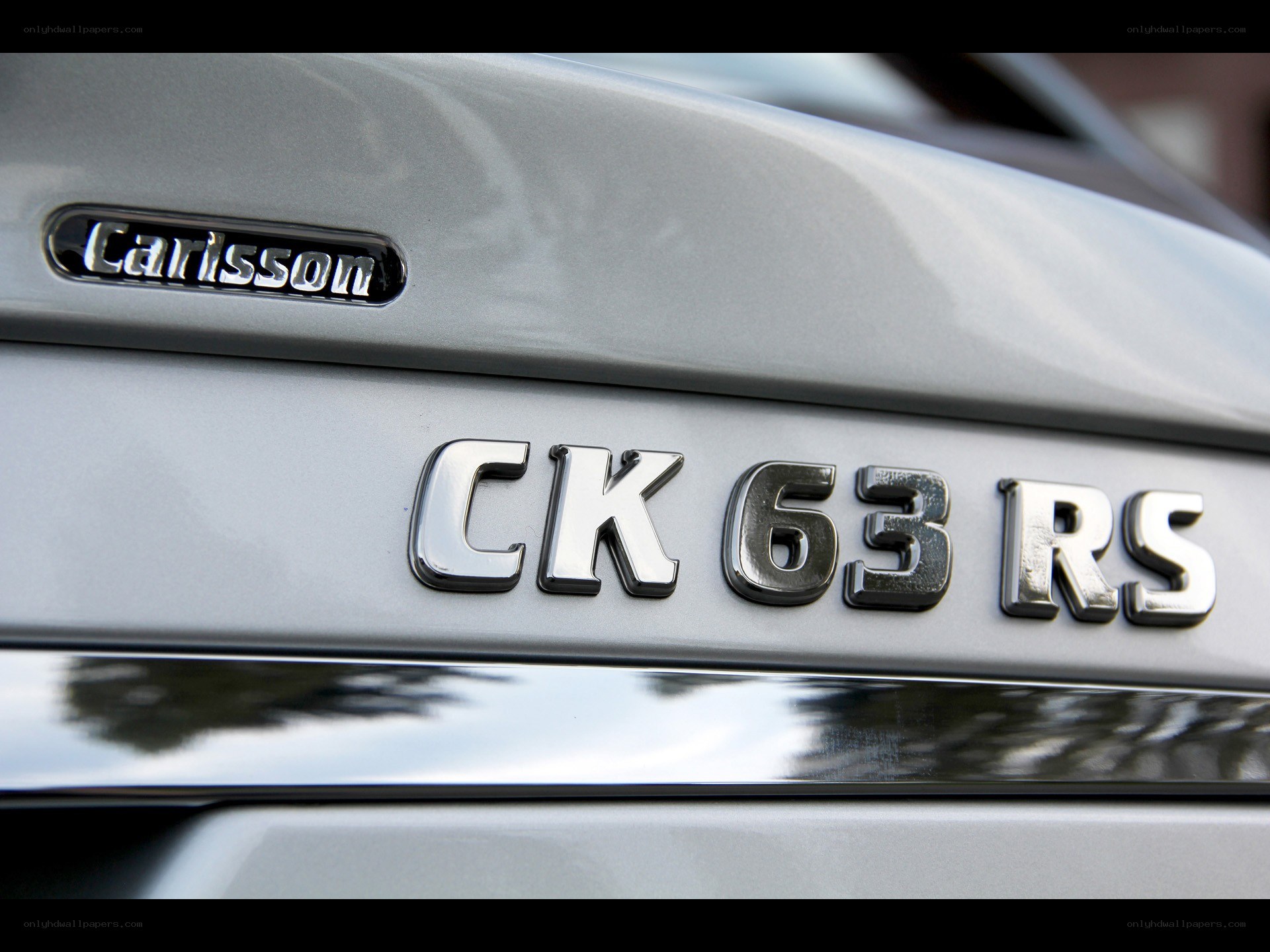 Carlsson CK63 RS badge