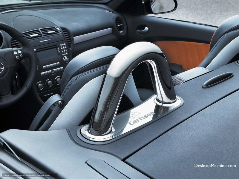 Carlsson interior of a convertible