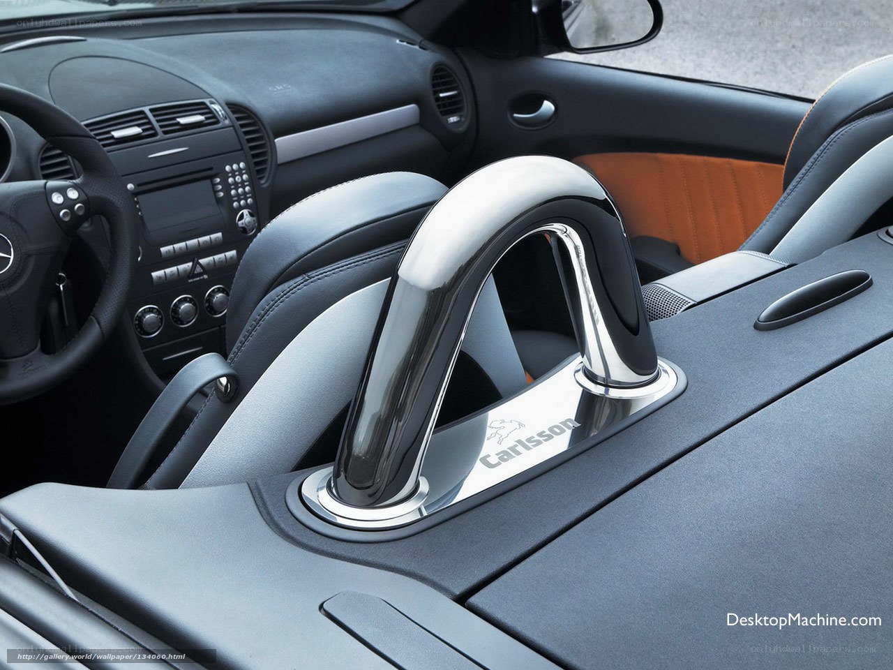 Carlsson interior of a convertible