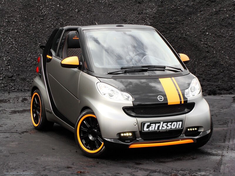 Carlsson-modified Smart car