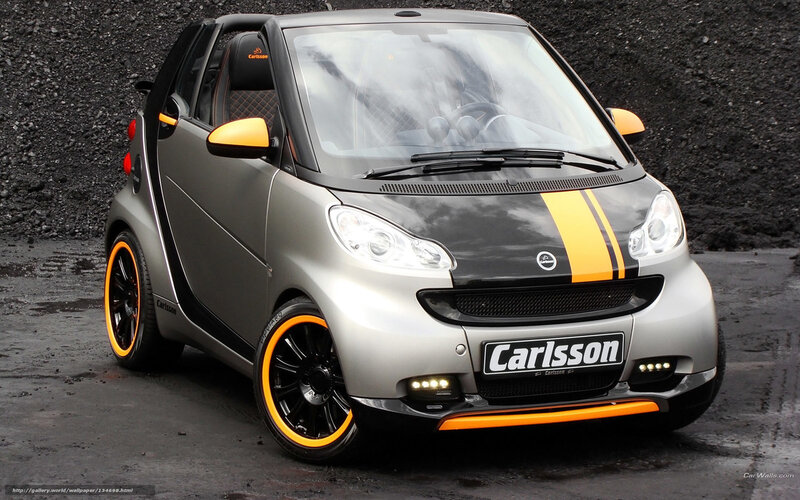 Carlsson-modified Smart car
