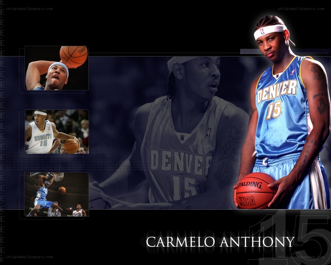 Carmelo Anthony collage