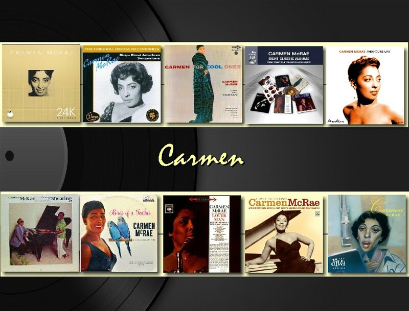 Carmen McRae Album Covers