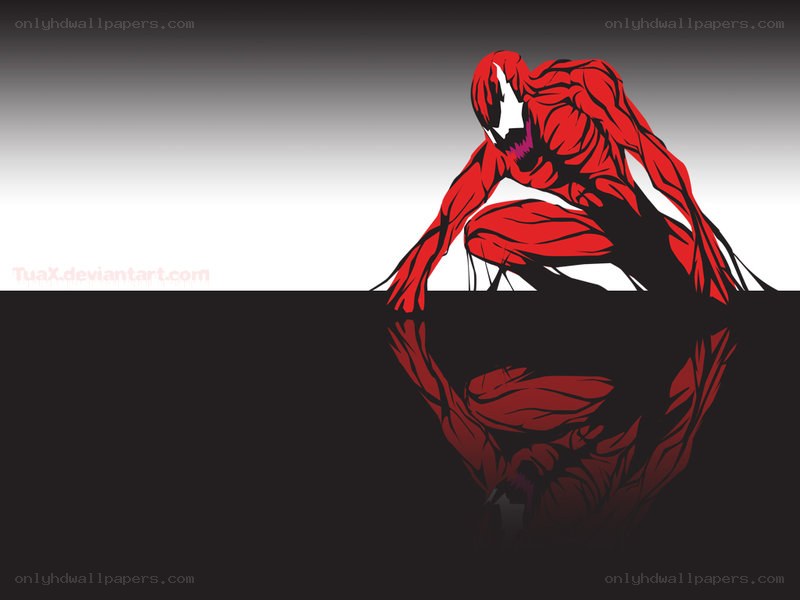 Carnage character illustration
