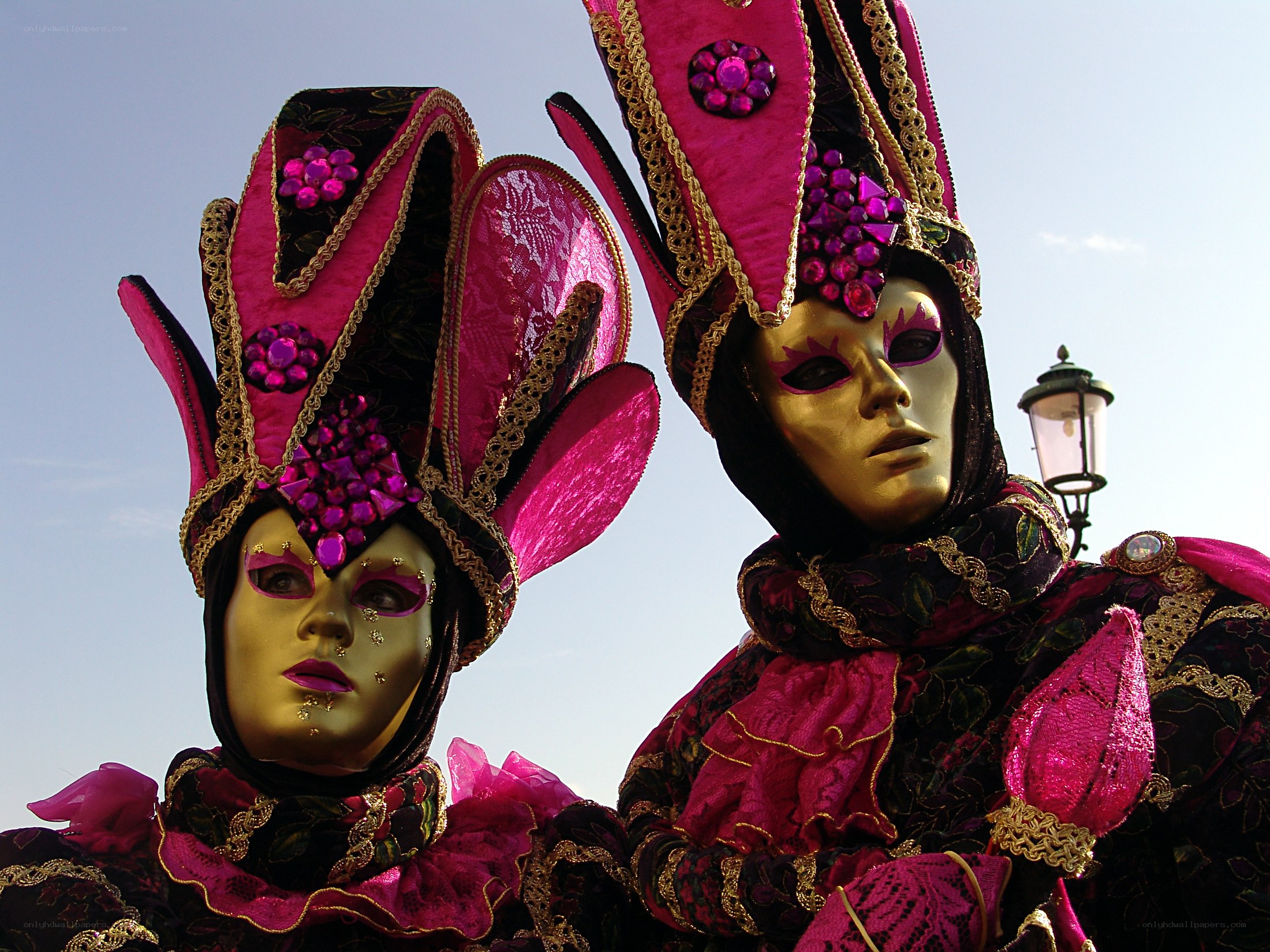 Carnival masks in Venice
