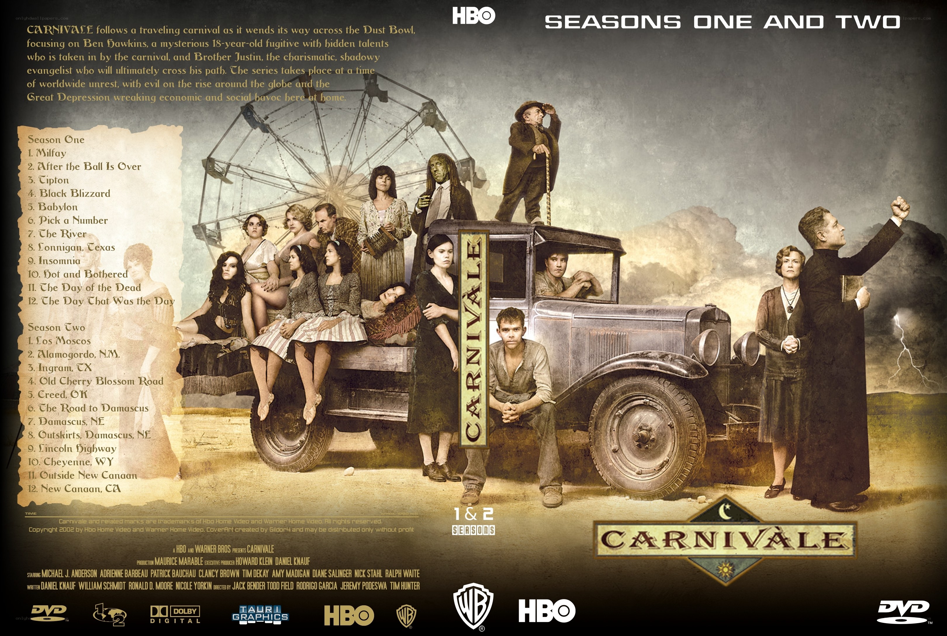 Carnivale seasons one and two