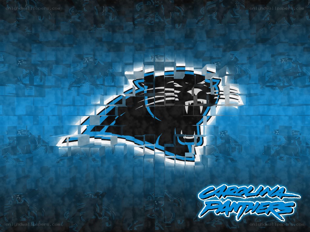 Carolina Panthers logo wallpaper