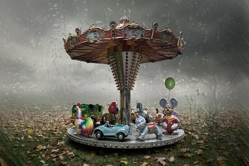 Carousel in Autumn
