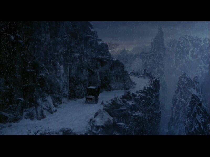 Carriage in Snowstorm