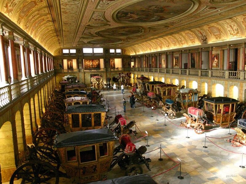 Carriages in Museum — Gold