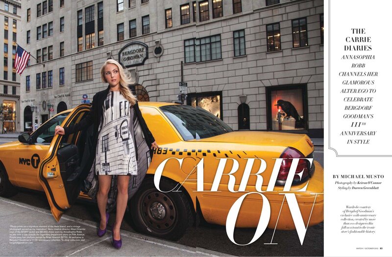 Carrie Diaries fashion spread