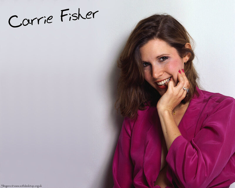 Carrie Fisher portrait