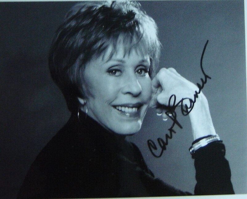 Carrie Fisher signed photo