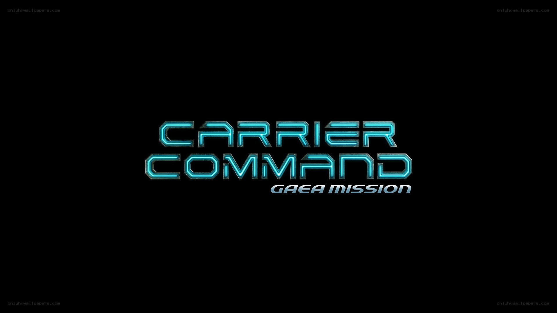 Carrier Command Gaea Mission title