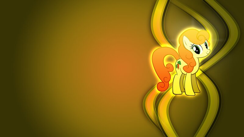 Carrot Cake pony wallpaper
