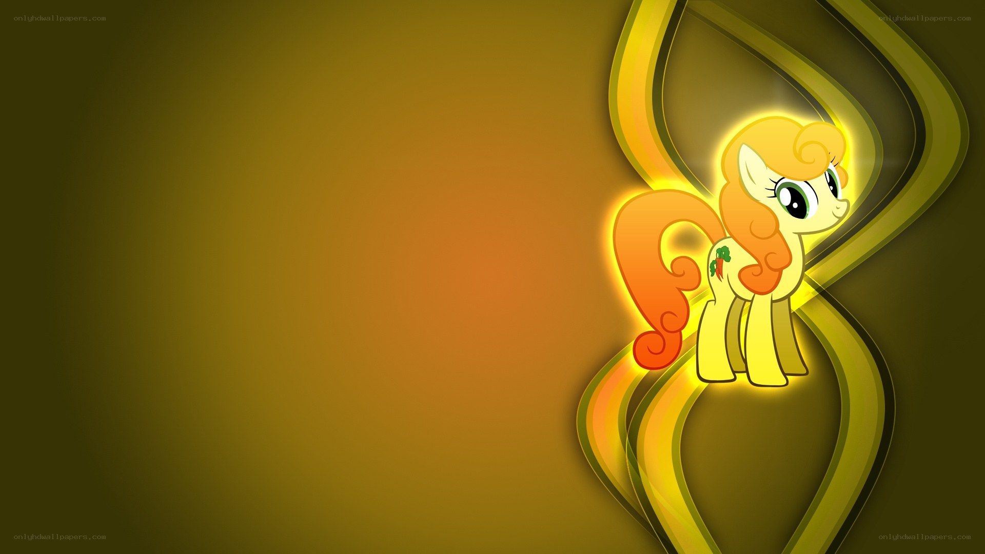 Carrot Cake pony wallpaper