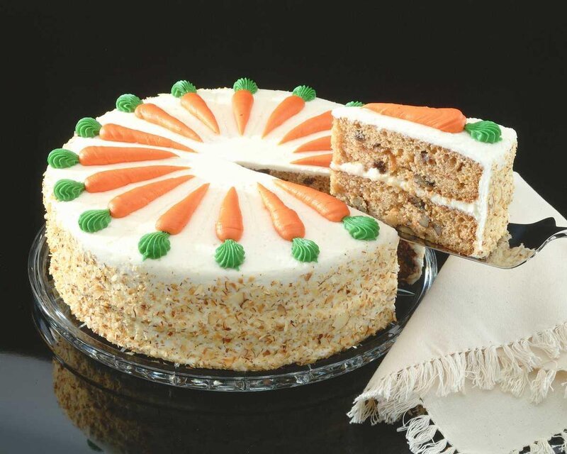 Carrot Cake with Slice