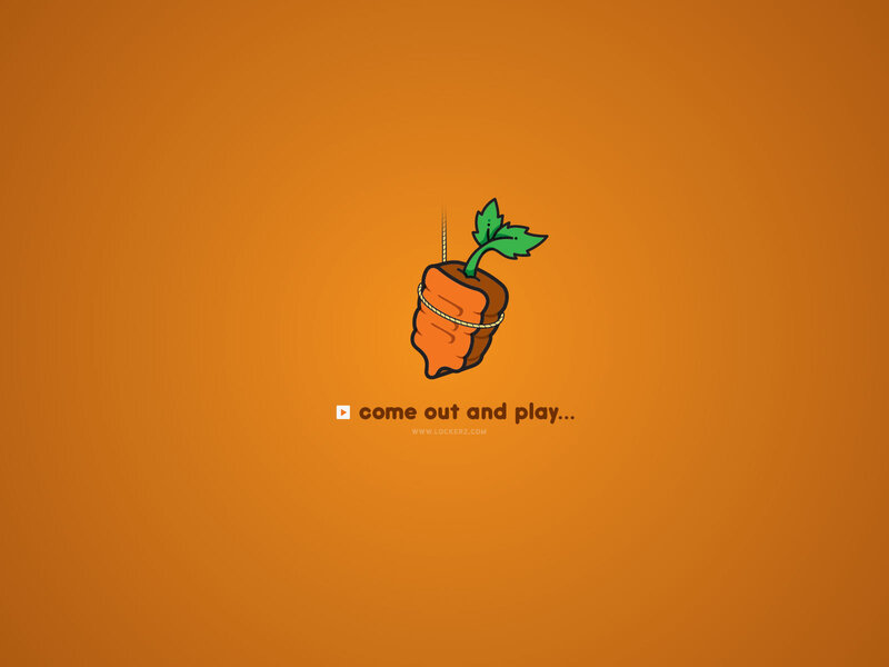 carrot character illustration