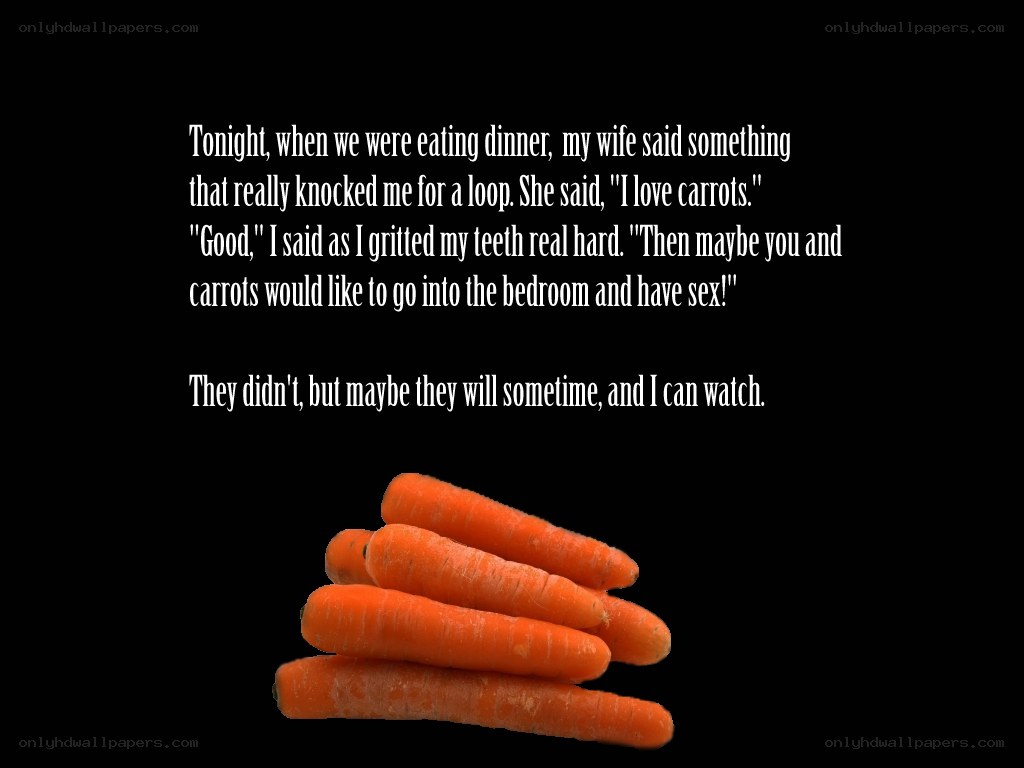 carrot joke meme