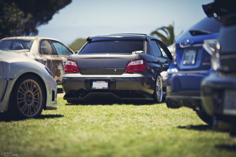 cars at a car show